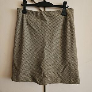 MaxMara Houndstooth Skirt Size 12